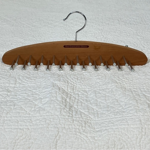 Container Store 42-Peg Cedar Tie Hanger - Picture 1 of 9